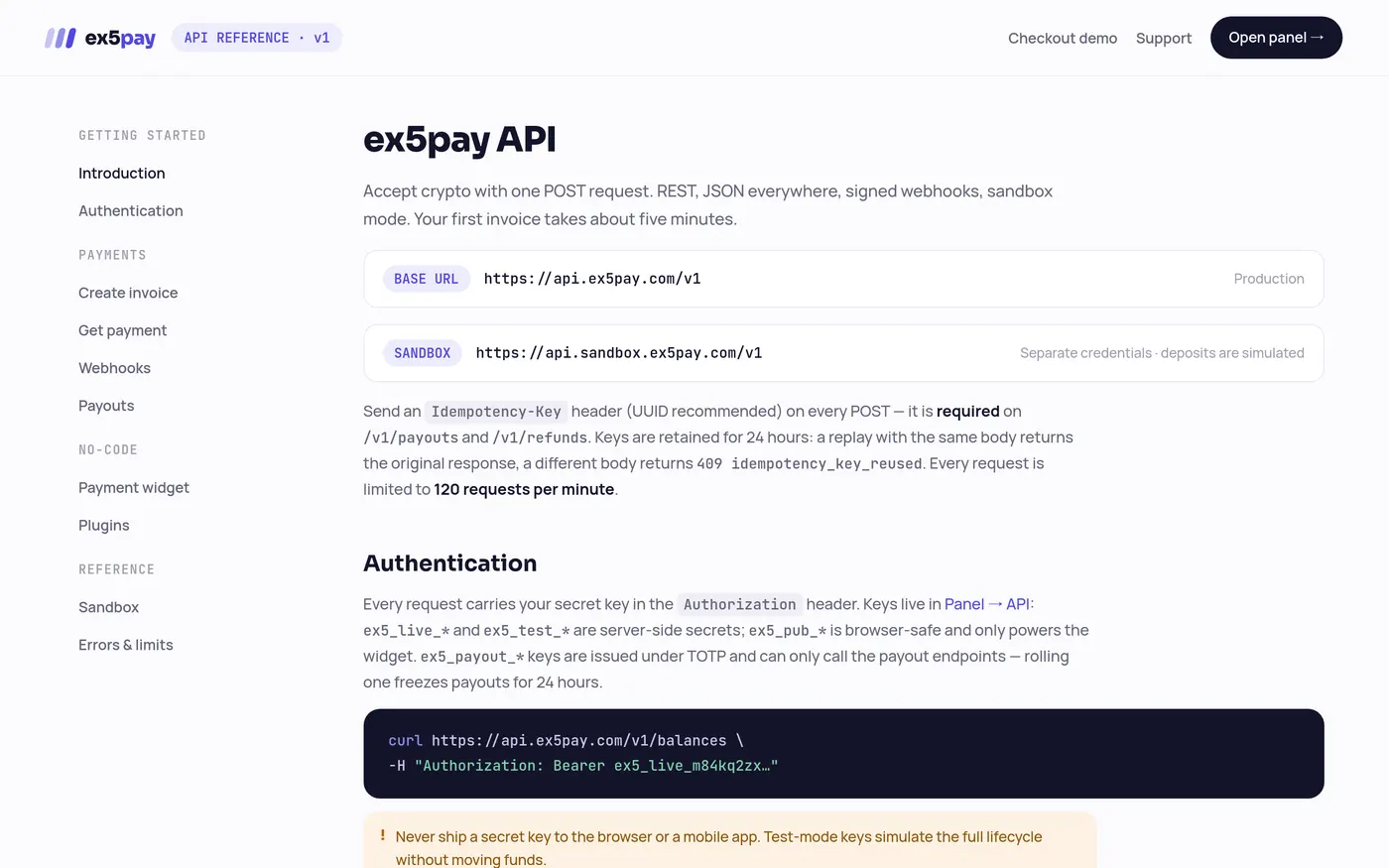 Developer documentation